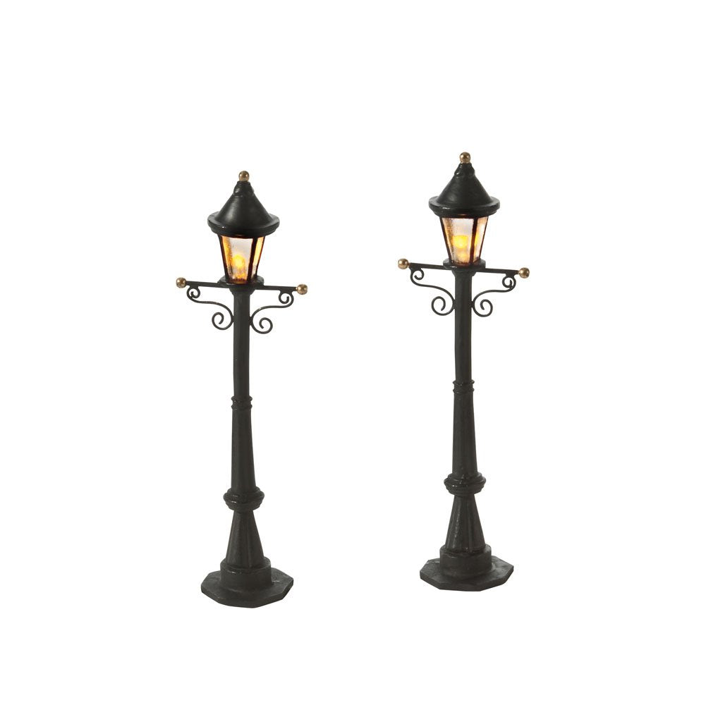 Village Uptown Street Lights Accessory (Set of 2)