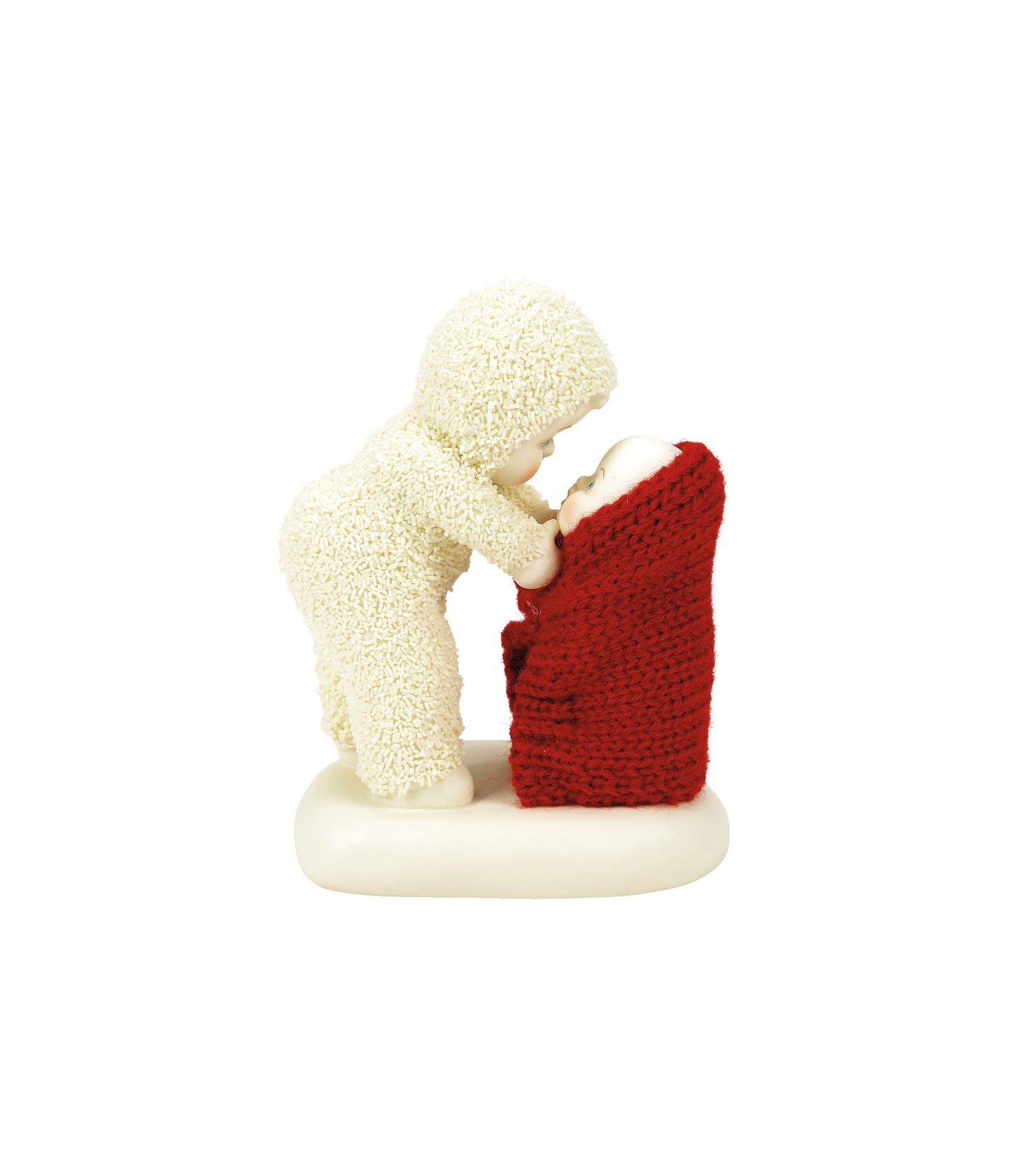Snowbabies Christmas Jubilee Snuggle Bug Figurine, 3.82 Inch, Multicolor