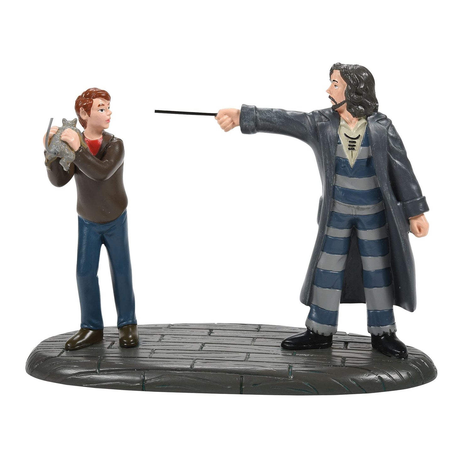 Harry Potter Village Accessories Come Out and Play Peter Sirius Black Figurine, 3.05 Inch, Multicolor