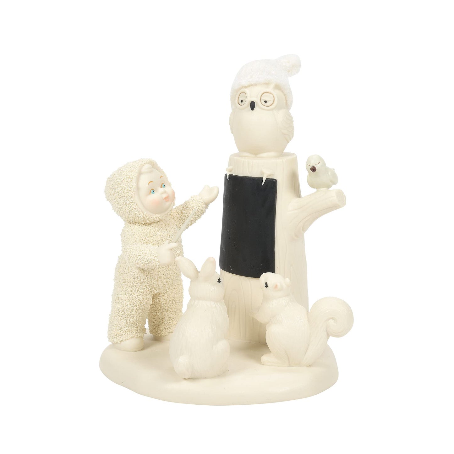 Snowbabies Frosty Frolic Environmental Learning Personalizable Figurine, 6.14 Inch, Multicolor