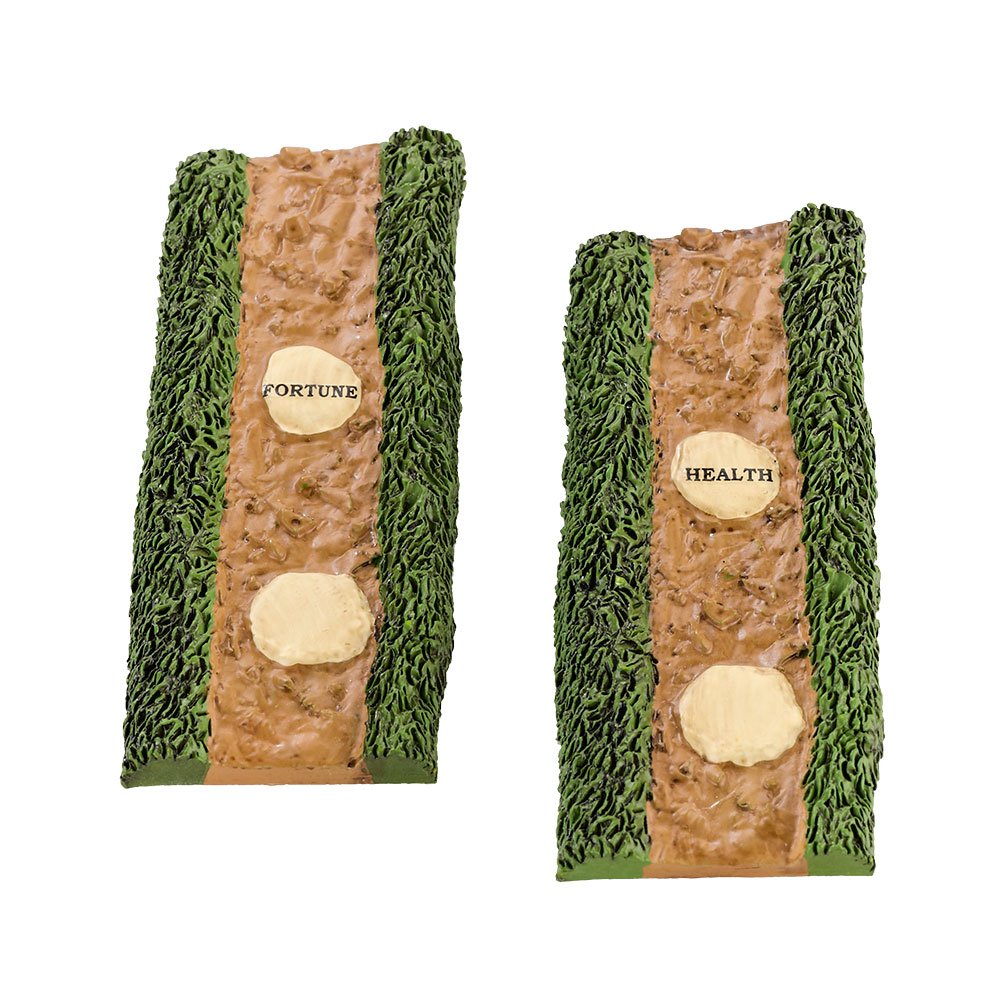 Decorative Accessories for Villages My Garden Path Straight Road, 0.31 inch