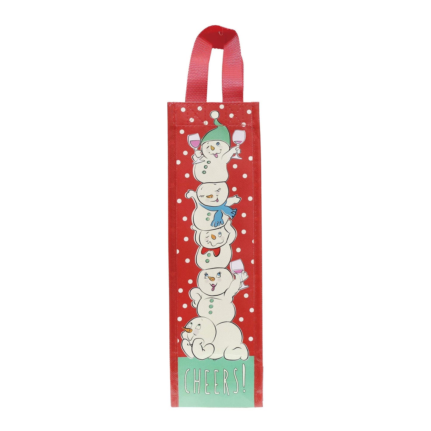 Snowpinions Wine Bag, 14", Multicolor