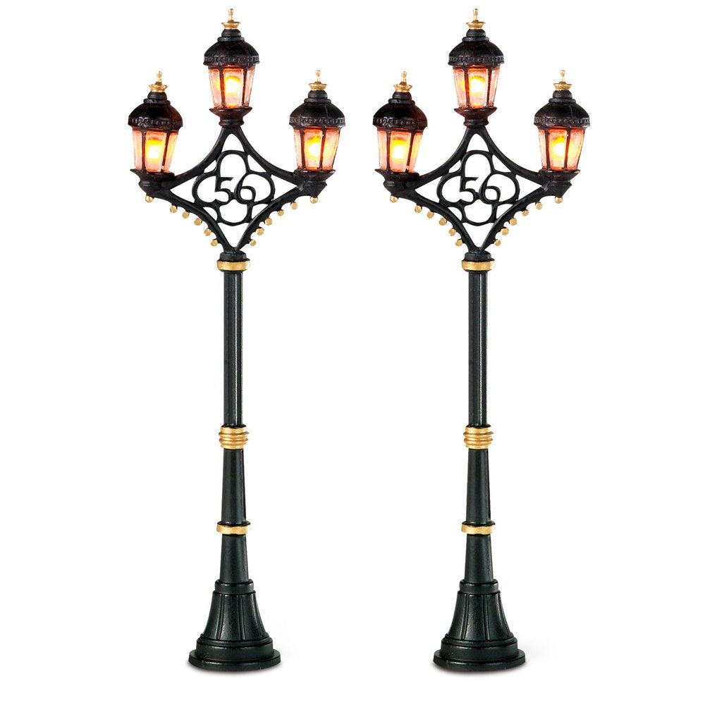 Accessories for Villages Fifty - Six Street Lights Accessory Figurine (Set of 2)