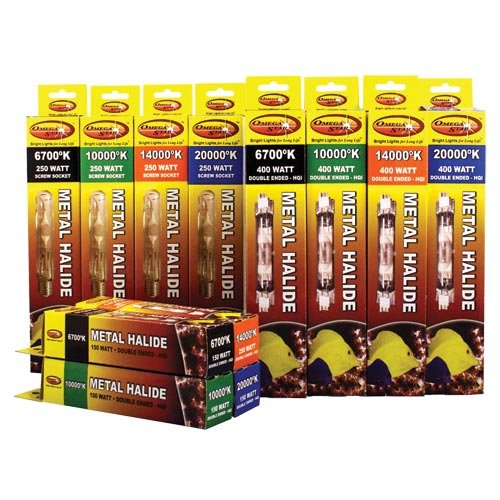 14,000K HQI Metal Halide Lamp - 250 W