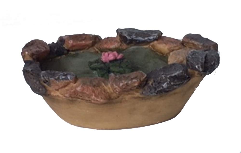 Miniature Fairy Garden Lilypad Pond II