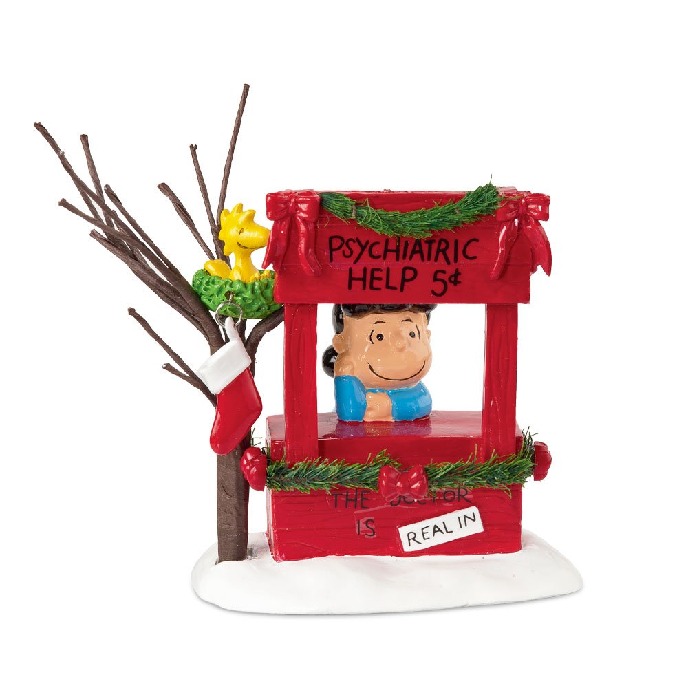 Peanuts Village Lucy is in Accessory Figurine
