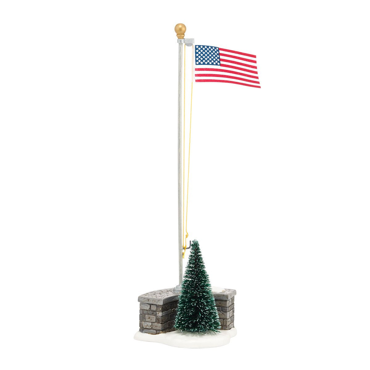 Accessories for Villages Stars and Stripes Accessory Figurine, 2.68 inch (4038808)