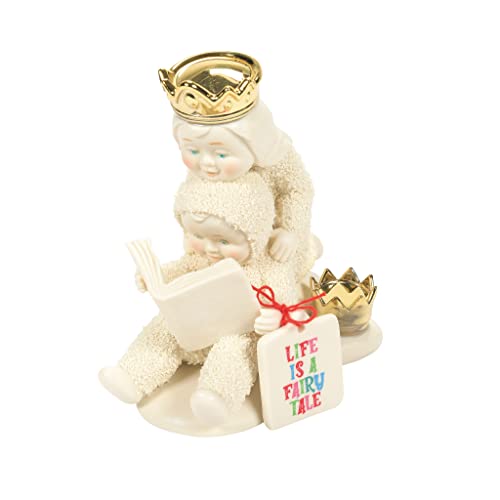 Snowbabies Awesome Life is a Fairytale Figurine, 4.13 Inch, Multicolor