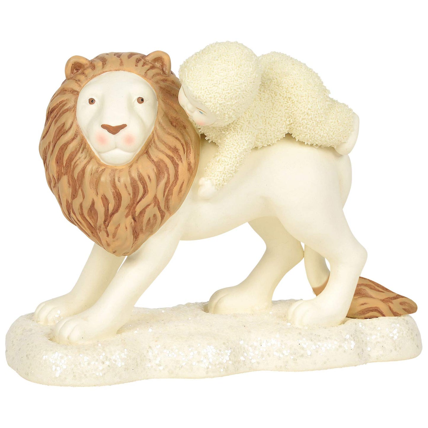 Snowbabies Peaceful Kingdom The King Figurine, 5 Inch, Multicolor