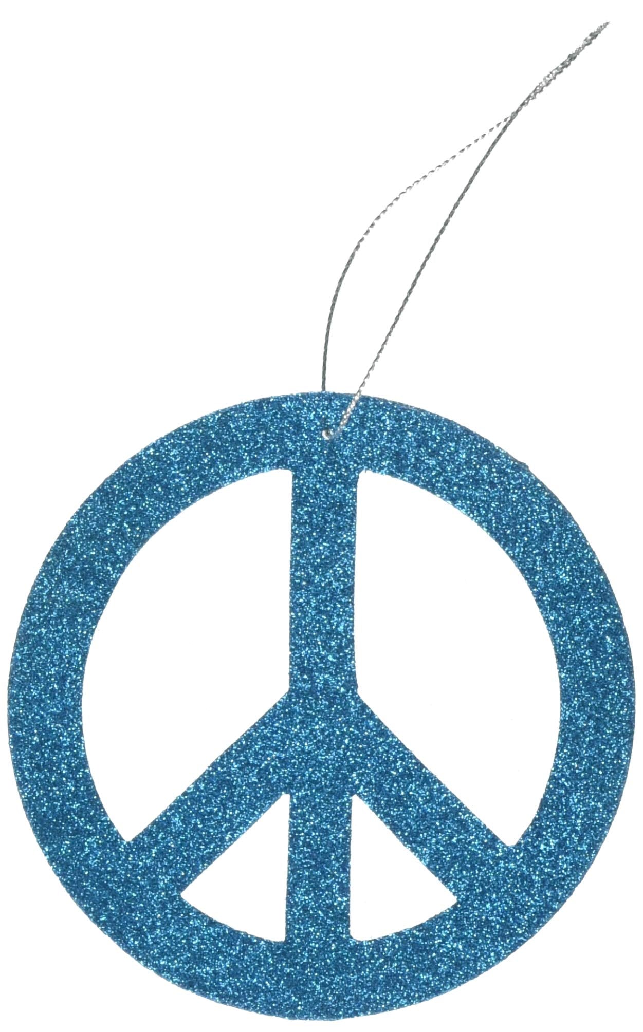Snowbabies ‚ÄúPeace Symbol‚Äù Glittering Ornament, 4.5‚Äù