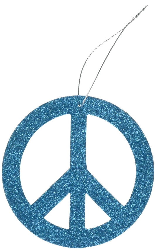 Snowbabies ‚ÄúPeace Symbol‚Äù Glittering Ornament, 4.5‚Äù