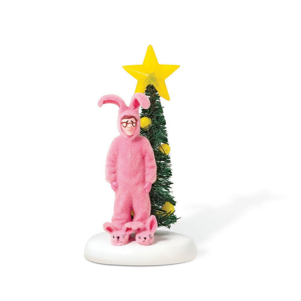Christmas Story Village Pink Nightmare Accessory Figurine