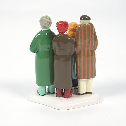Dolomite Snow Village Accessories National Lampoons Christmas Vacation Freezing Our Baguettes Off Figurine, 3.25 Inch, Multicolor