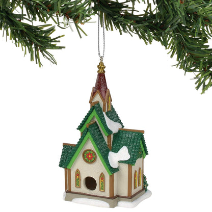 North Pole Series Village Hanging Ornament, 4.33 Inch, Multicolor