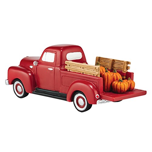 Village Harvest Fields Pick Up Truck Accessory Figurine, 2.25 inch