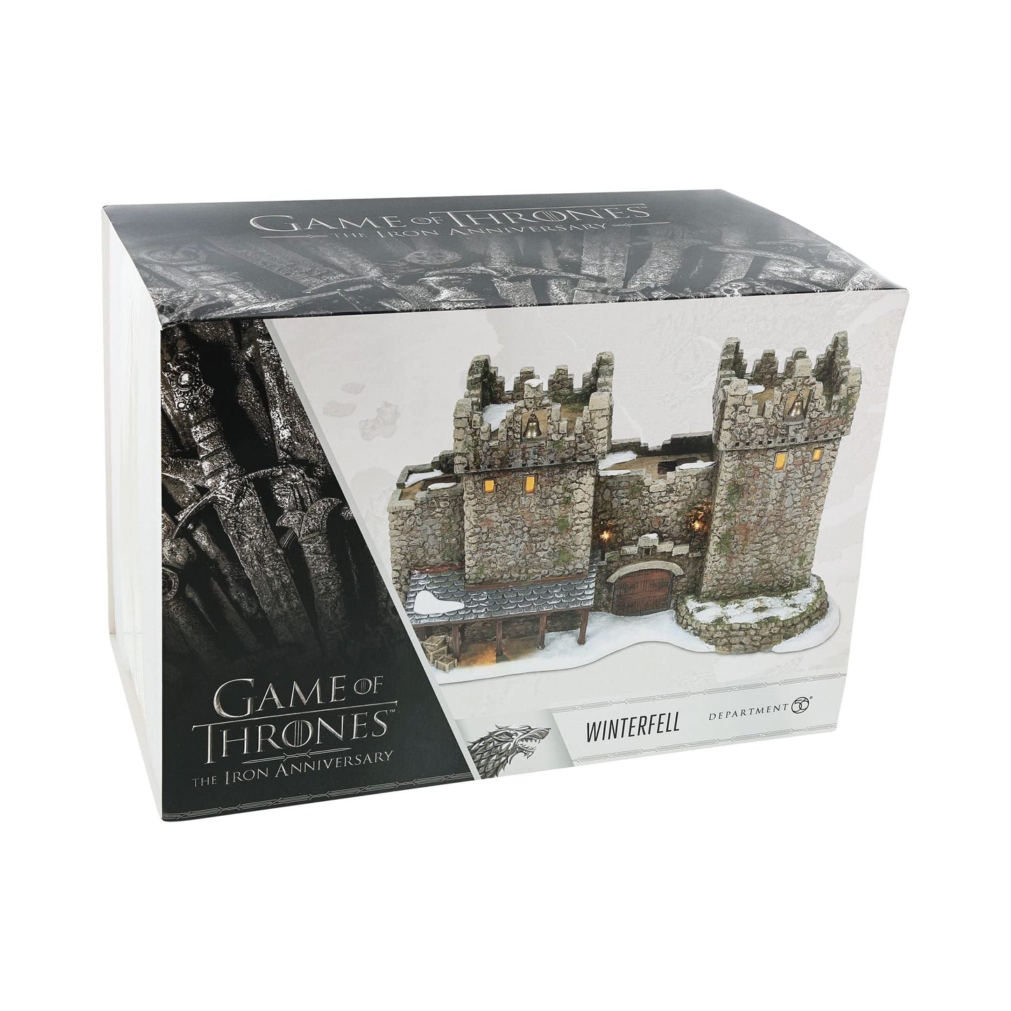 Game of Thrones Village The Castle at Winterfell Lit Building, 7.91 Inch, Multicolor