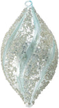 Snowbabies ‚ÄúBeaded Finial‚Äù Glass Ornament, 6.5‚Äù