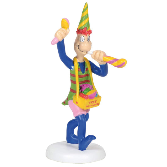 Resin Grinch Village Accessories Whoville Galook's Party Favors Figurine, 2.75 Inch, Multicolor,6001208