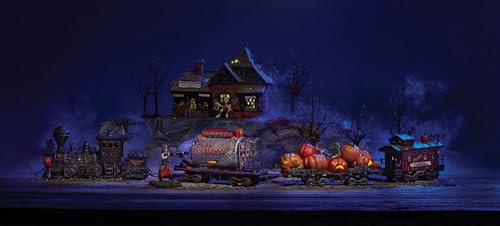 Snow Village Halloween Accessories The Werewolf Hunter 25th Anniversary Figurine, 3.6 Inch, Multicolor