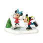 Disney Village Mickey and Minnie Ice Skating Accessory Figurine