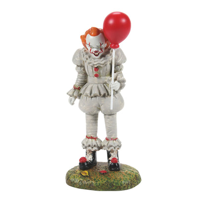 Snow Village Accessories Halloween IT Chapter Two Pennywise and The S.S. Georgie Figurine Set, 3.75 Inch, Multicolor
