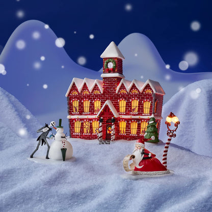 Disney The Nightmare Before Christmas Village Accessories Sandy Claws Figurine, 3.2 Inch, Multicolor