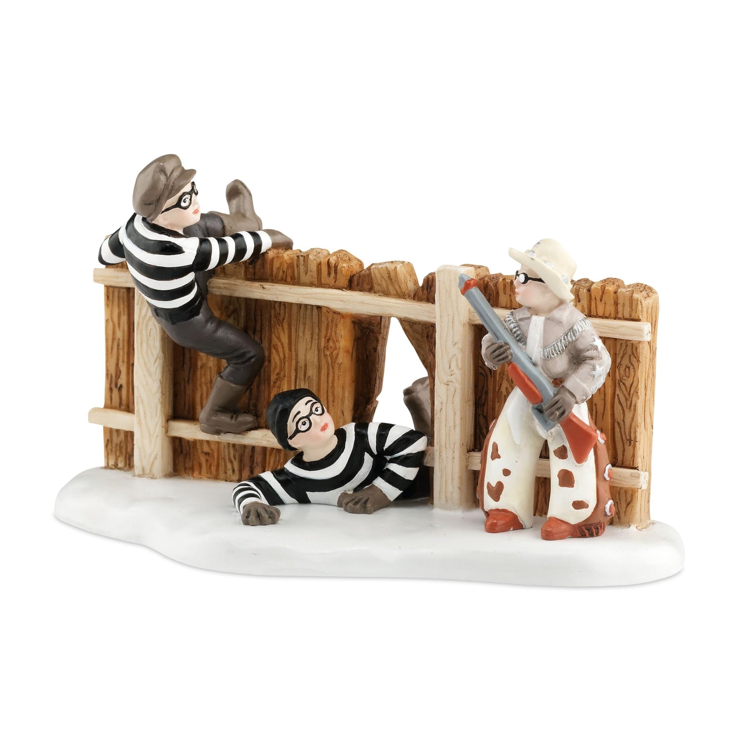 A Christmas Story Village Ralphie and Ol' Blue Save the Day Accessory Figurine 2.5 Inch
