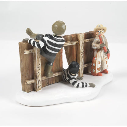 A Christmas Story Village Ralphie and Ol' Blue Save the Day Accessory Figurine 2.5 Inch
