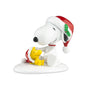 Peanuts Village Happy Holiday's Snoopy and Woodstock Accessory Figurine