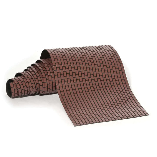 fabric mache Village Brick Street Accessory