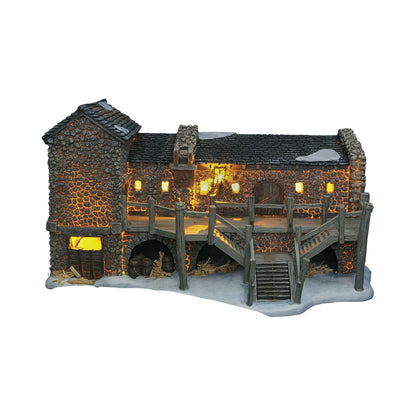 Game of Thrones Village Night's Watch Castle Black Lit Building, 6.61 Inch, Multicolor