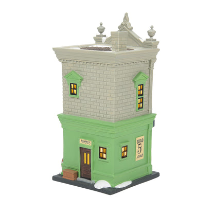 Christmas in The City Village Romero's Bakery Lit Building, 8.5 Inch, Multicolor