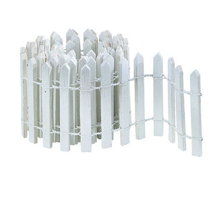 Accessories for Village Collections Snow Fence Figurine, White, 36 Inch