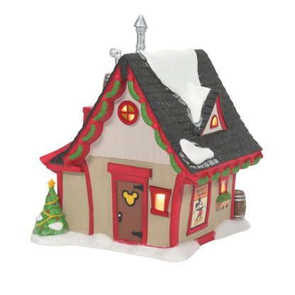 Disney Village Mickey Mouse Clubhouse Lit Building, 7.6 Inch, Multicolor