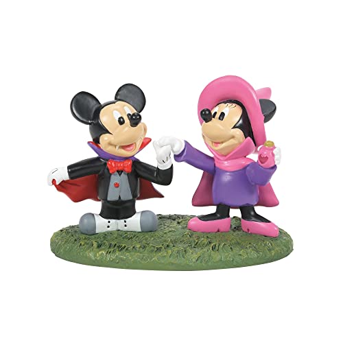 Disney Village Halloween Accessories Mickey and Minnie Mouse Costume Fun Figurine, 2.375 Inch, Multicolor