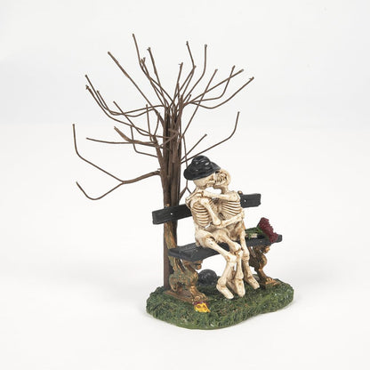 Resin Halloween Accessories for Village Collections Kiss of Death Figurine, 5.71 - Inch, Multicolor