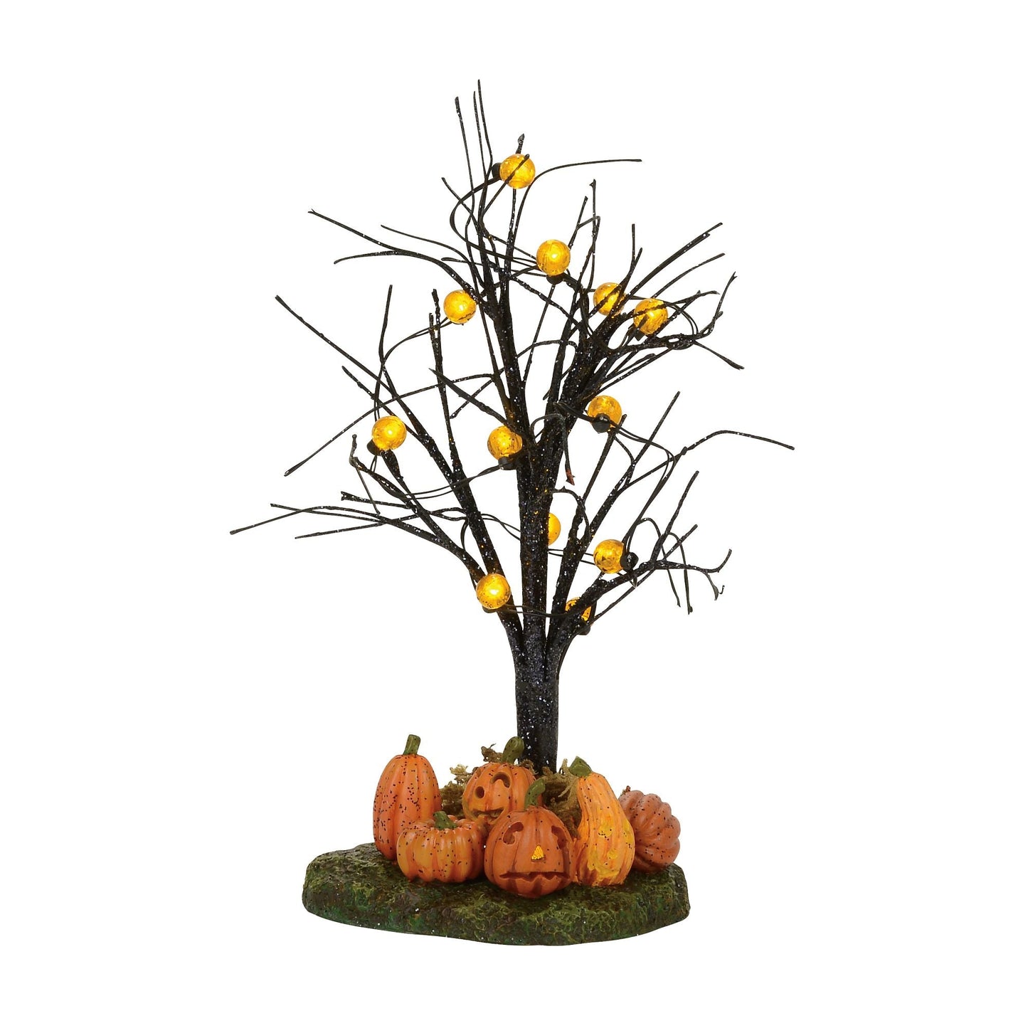 Lit Jack - O - Lantern Tree