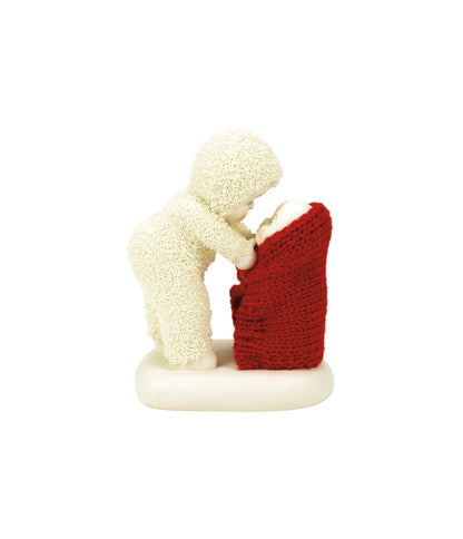 Snowbabies Christmas Jubilee Snuggle Bug Figurine, 3.82 Inch, Multicolor
