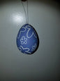 Decorated Porcelin Easter Egg Ornament Patterns