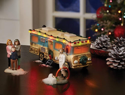 National Lampoon Christmas Vacation Village Cousin Eddie in The Morning Accessory Figurine
