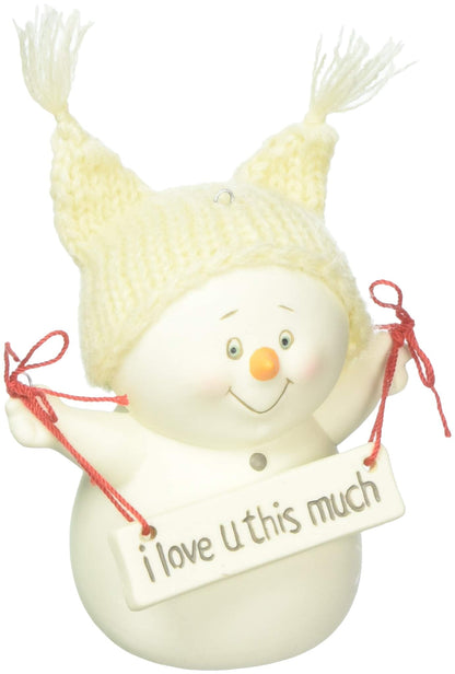 Snowpinions I Love You This Much Hanging Ornament