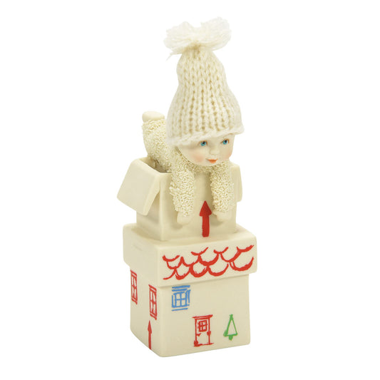 Snowbabies Christmas Memories Home for The Holidays Figurine, 4.72 Inch, Multicolor