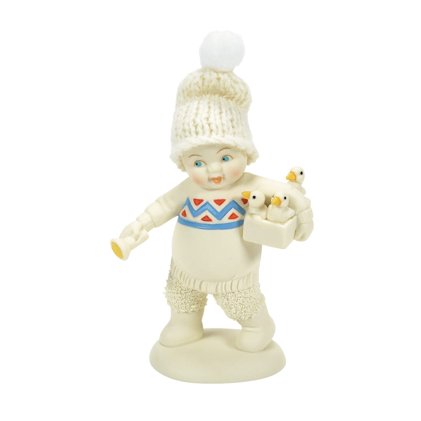 Snowbabies Puffins Collecting The Babies Figurine, 4.53 Inch, Multicolor