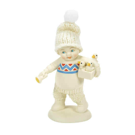 Snowbabies Puffins Collecting The Babies Figurine, 4.53 Inch, Multicolor