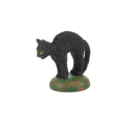 Village Accessories Halloween a Clowder of Cats Figurine Set, 1.125 Inch, Black