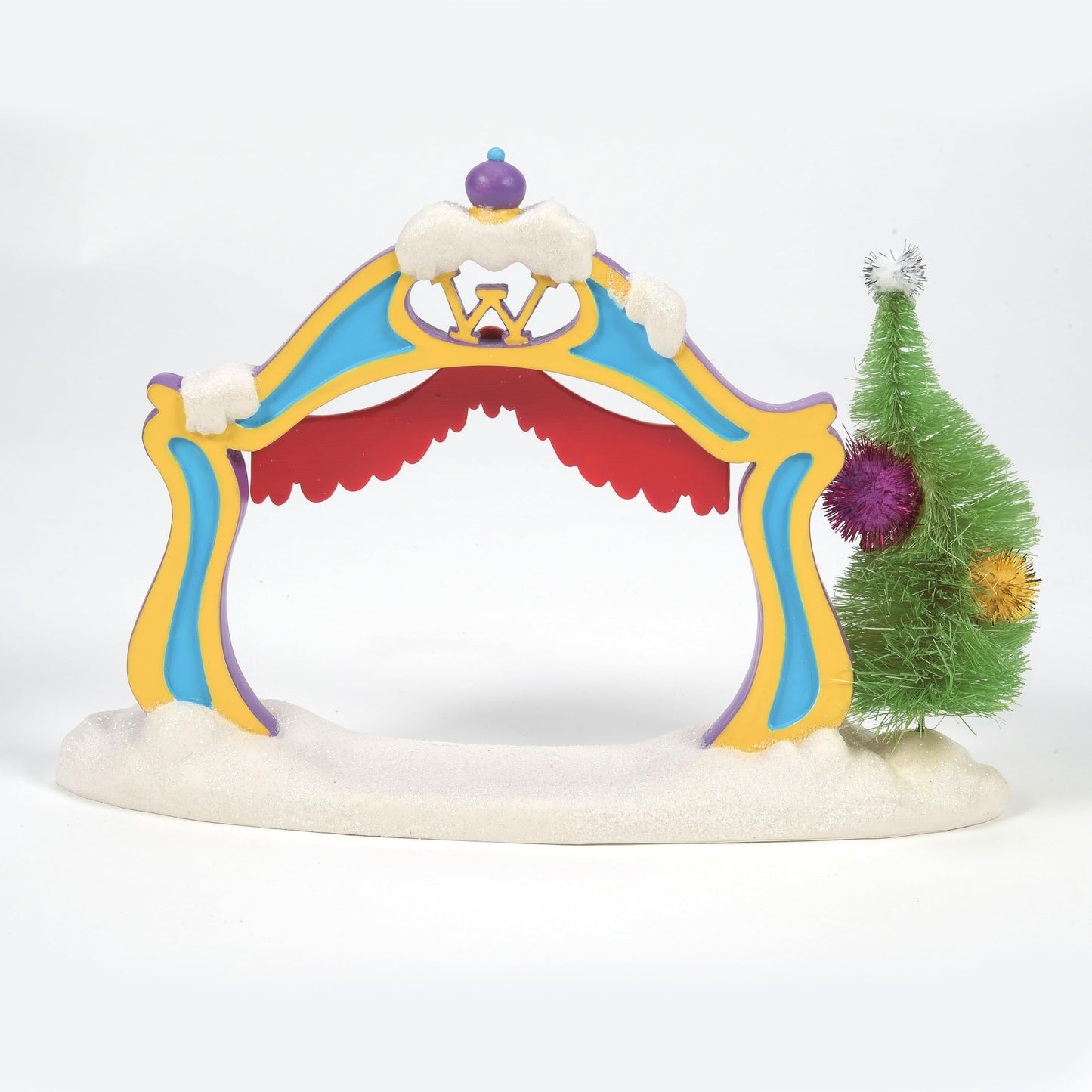 Resin Grinch Village Archway Accessory Figurine