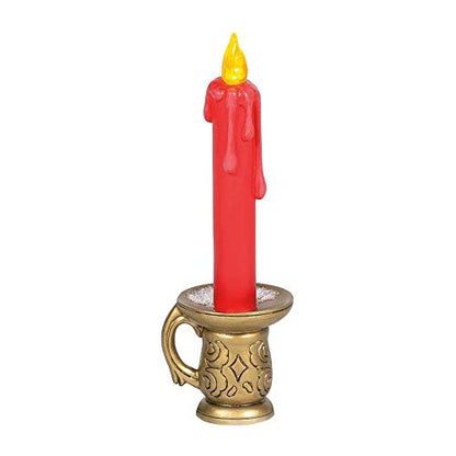 Village Collection Accessories Candlestick Street Lights Lit Figurine Set, 5.125 Inch, Multicolor