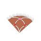 Village Accessories Landscape Gingerbread Curved Road Figurine, 0.375 Inch, Multicolor