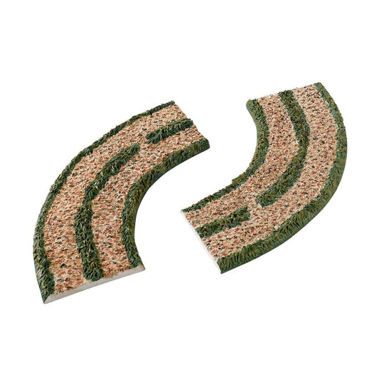 Accessories for Villages Woodland Curver Road, 0.31 inch (Set of 2)