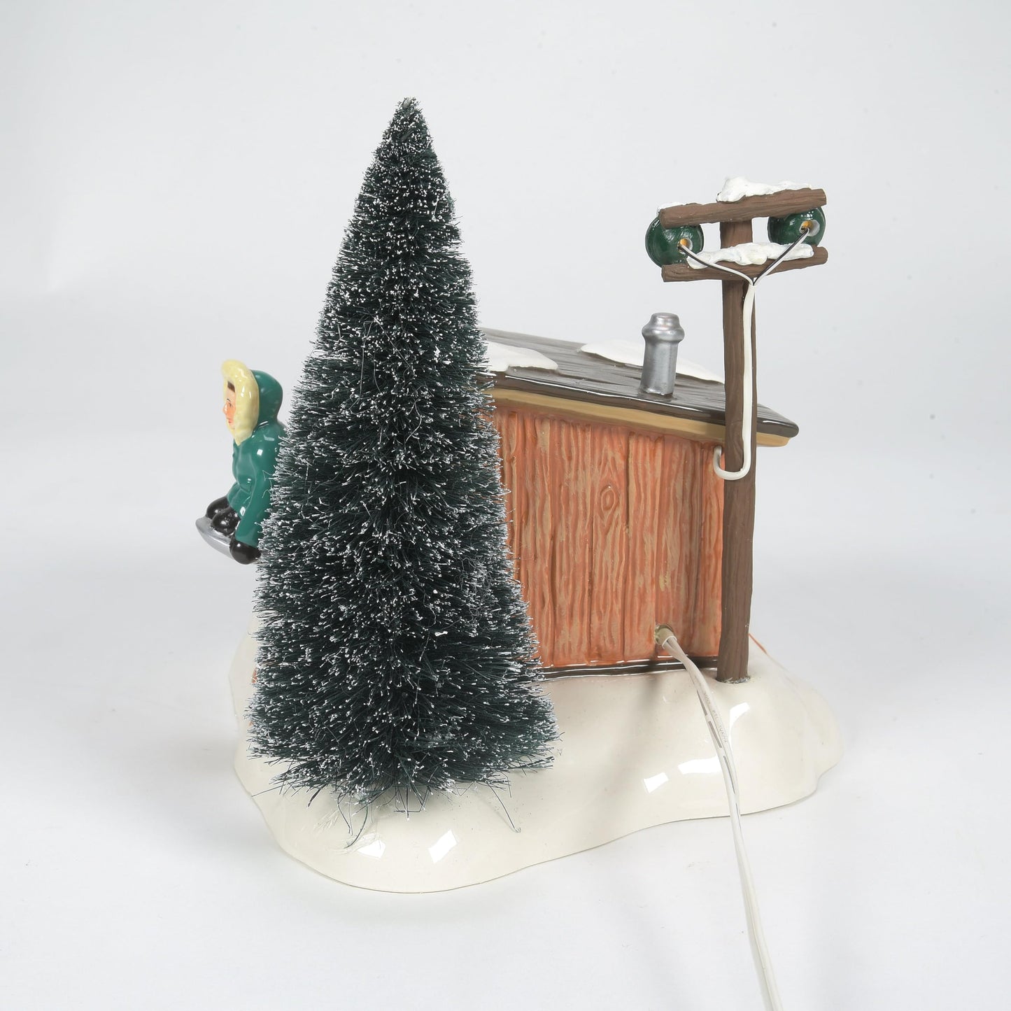 National Lampoon's Christmas Vacation Griswold Sled Shack Lit Building